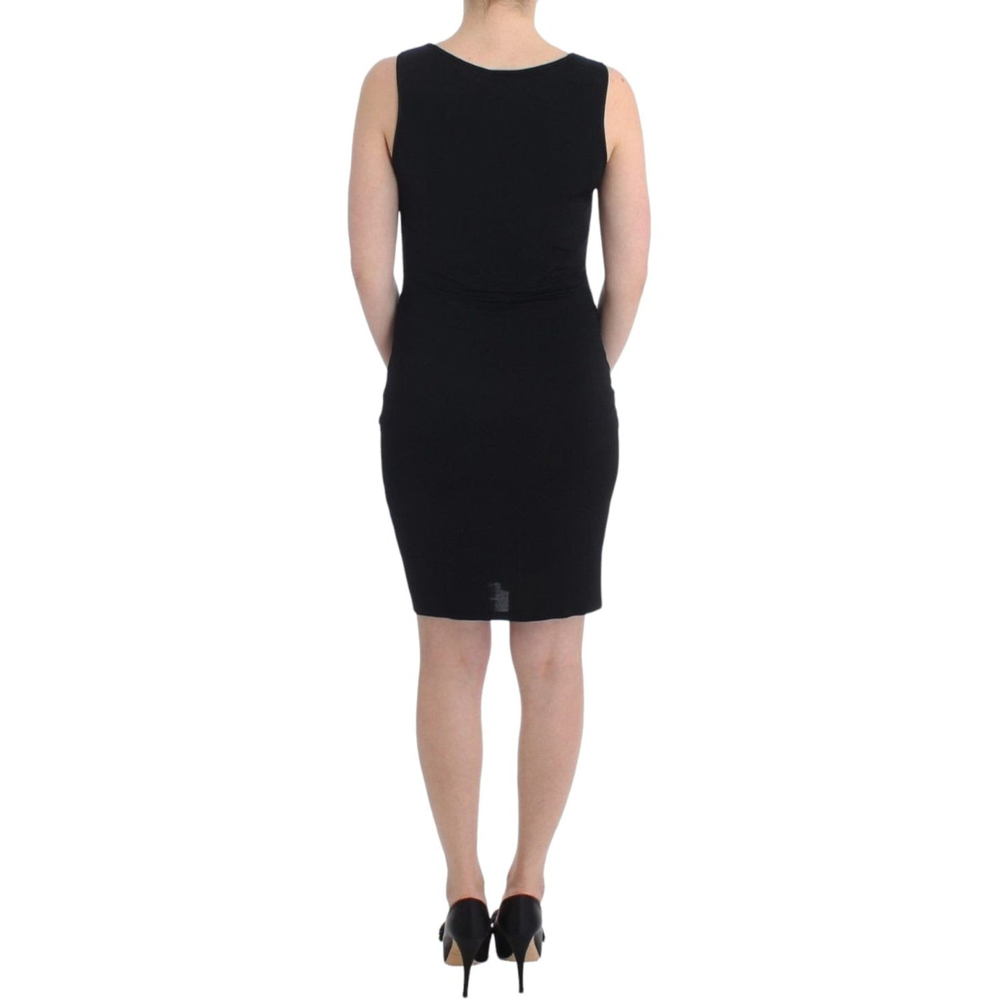 Roccobarocco Black pencil sheath dress Roccobarocco
