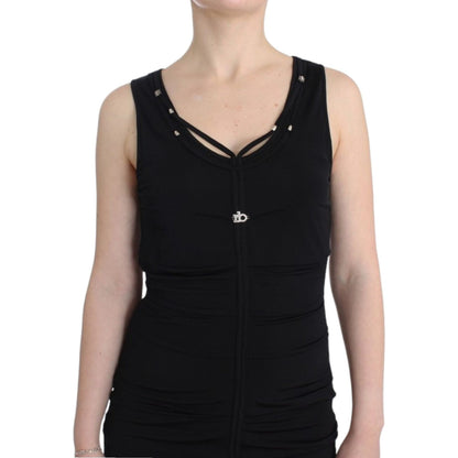 Roccobarocco Black pencil sheath dress Roccobarocco