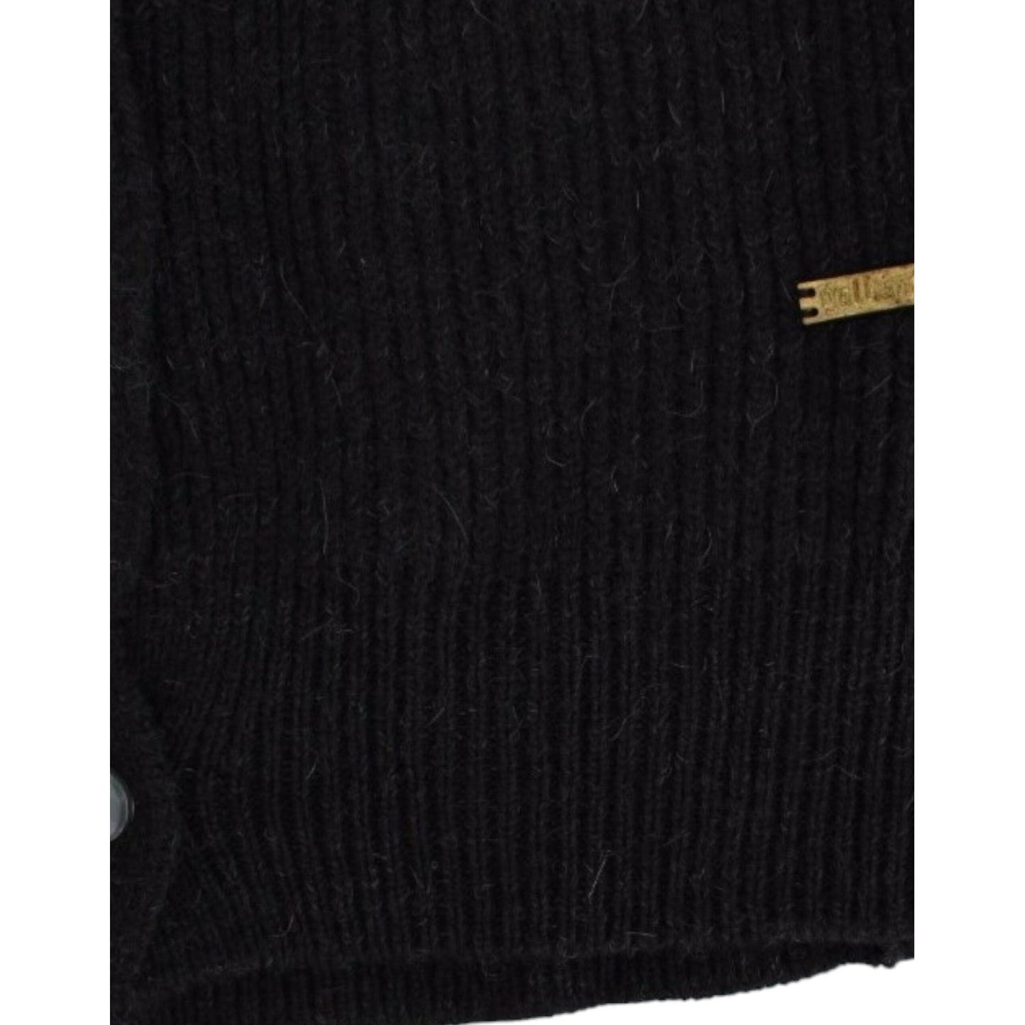 John Galliano Black wool cardigan John Galliano