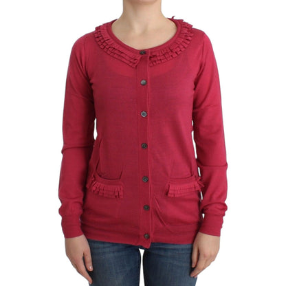 John Galliano Pink wool cardigan John Galliano