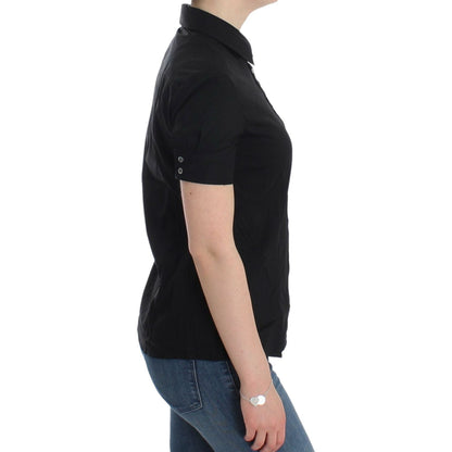 John Galliano Black cotton shirt top John Galliano
