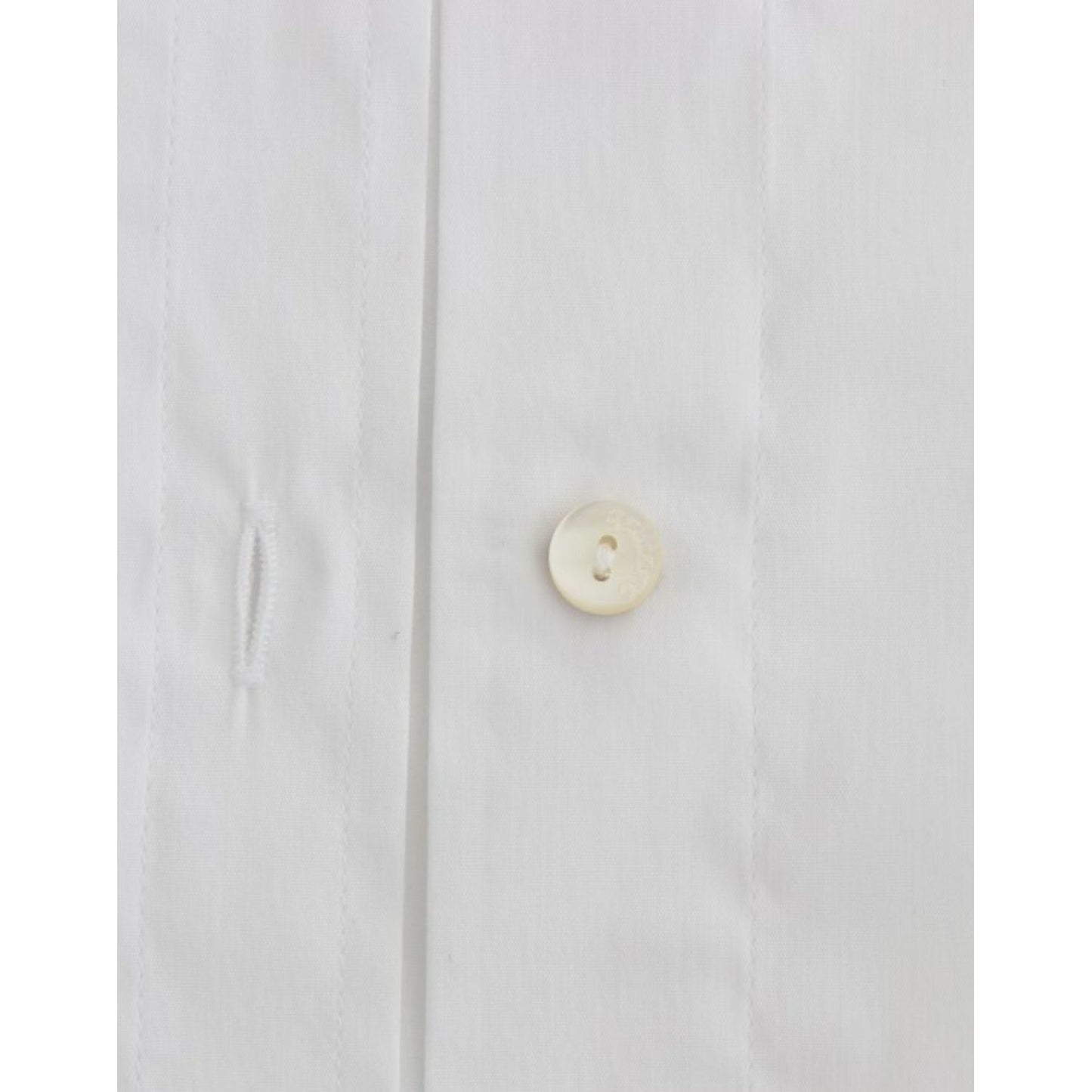 John Galliano White Cotton Shirt Top John Galliano