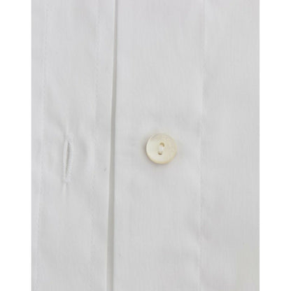John Galliano White Cotton Shirt Top John Galliano