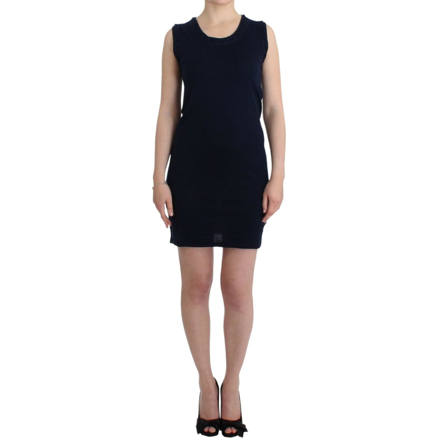 John Galliano Blue cotton jersey dress John Galliano