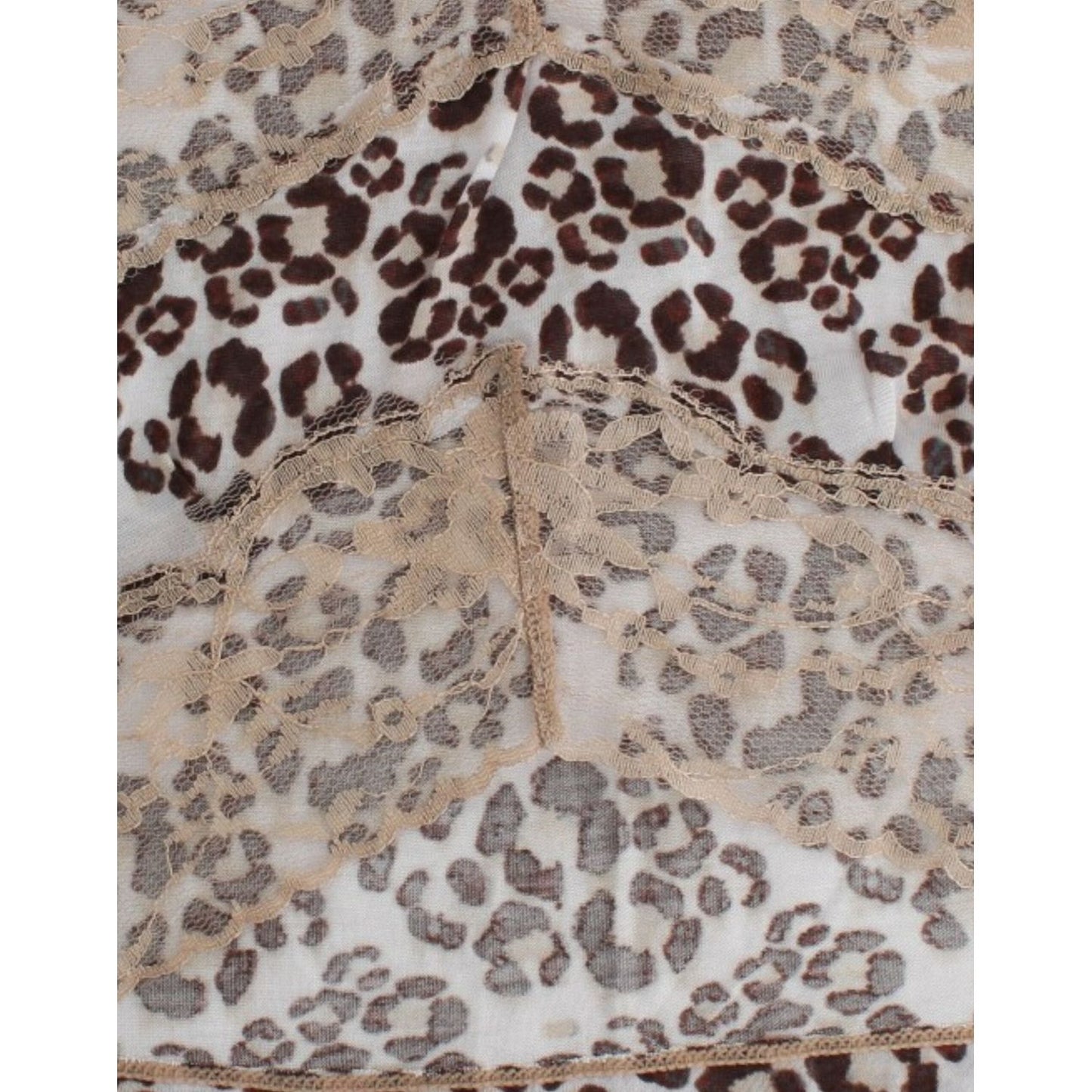 Cavalli Brown longsleeved lace top Cavalli