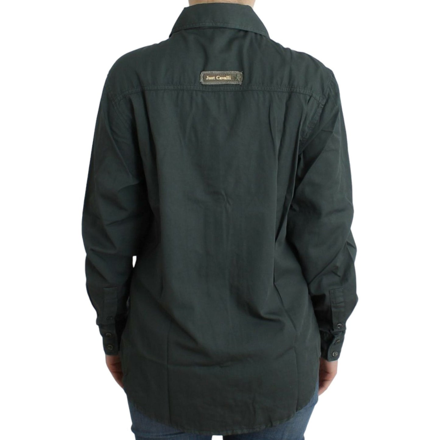 Cavalli Gray button down shirt Cavalli