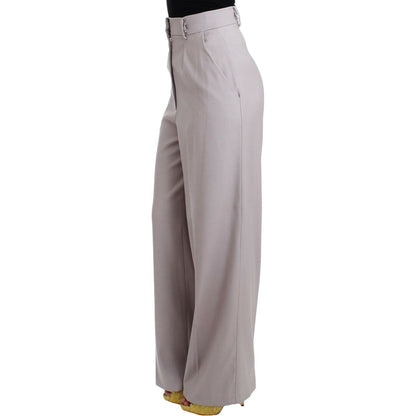 Cavalli Gray high waist pants Cavalli