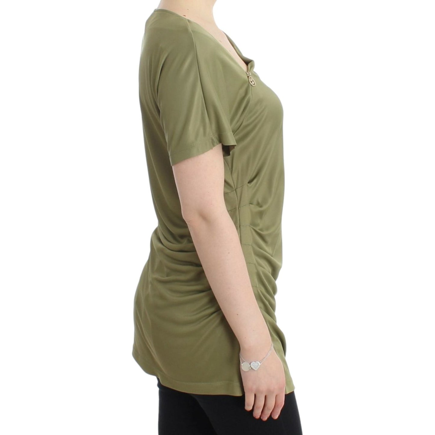 Cavalli Green blouse top Cavalli