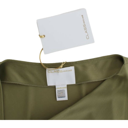 Cavalli Green blouse top Cavalli
