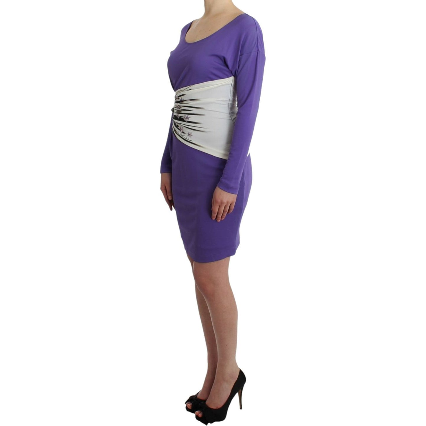 Cavalli Purple longsleeved dress Cavalli