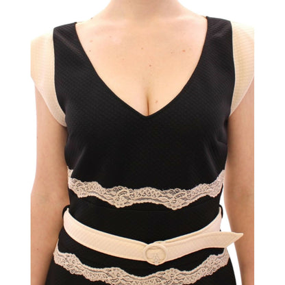 Cavalli Black lace sheath dress