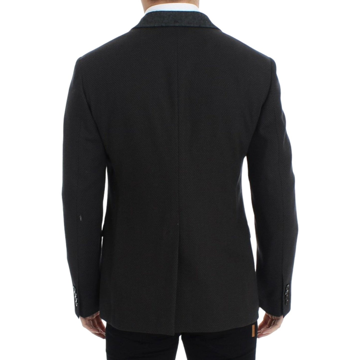 Dolce & Gabbana Elegant Slim Fit Double Breasted Blazer Dolce & Gabbana