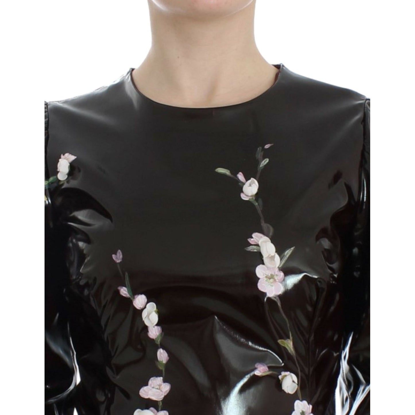 Dolce & Gabbana Elegant Floral Sheath Cocktail Dress Dresses Dolce & Gabbana