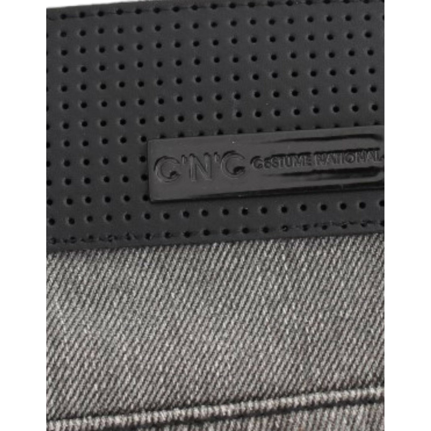 Costume National Gray straight leg jeans Costume National