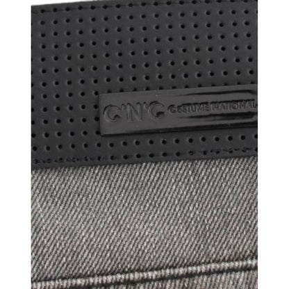 Costume National Gray straight leg jeans Costume National