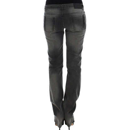 Costume National Gray straight leg jeans Costume National