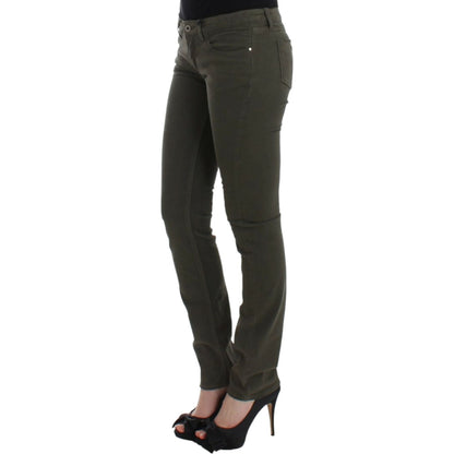 Costume National Green slim leg jeans Costume National