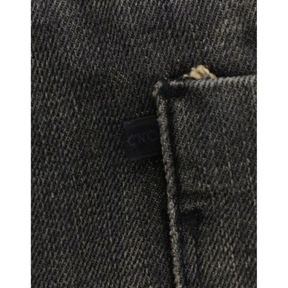 Costume National Gray distressed jeans Costume National