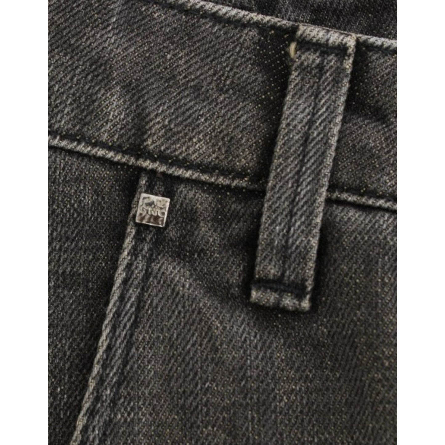 Costume National Gray distressed jeans Costume National