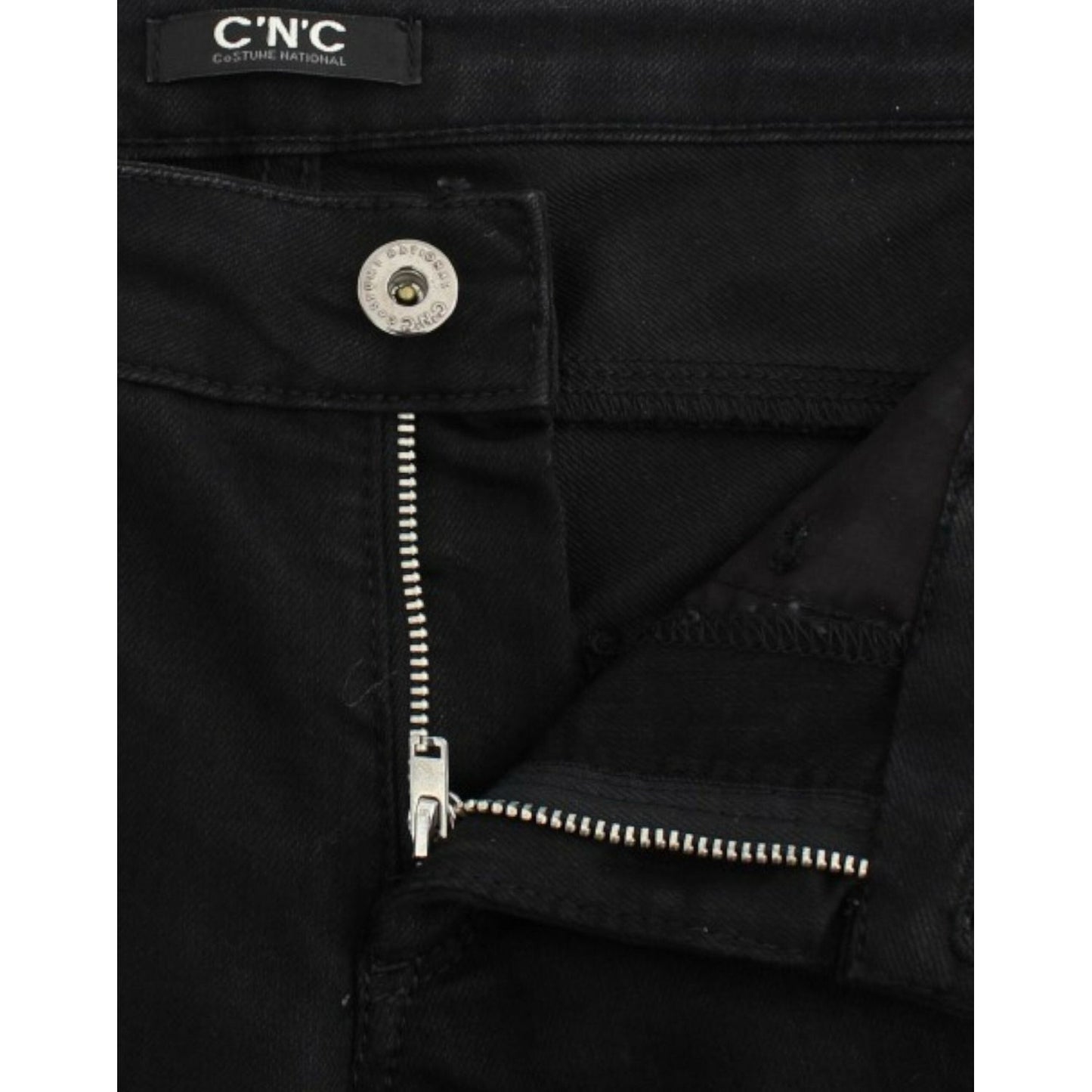 Costume National Black straight leg jeans Costume National