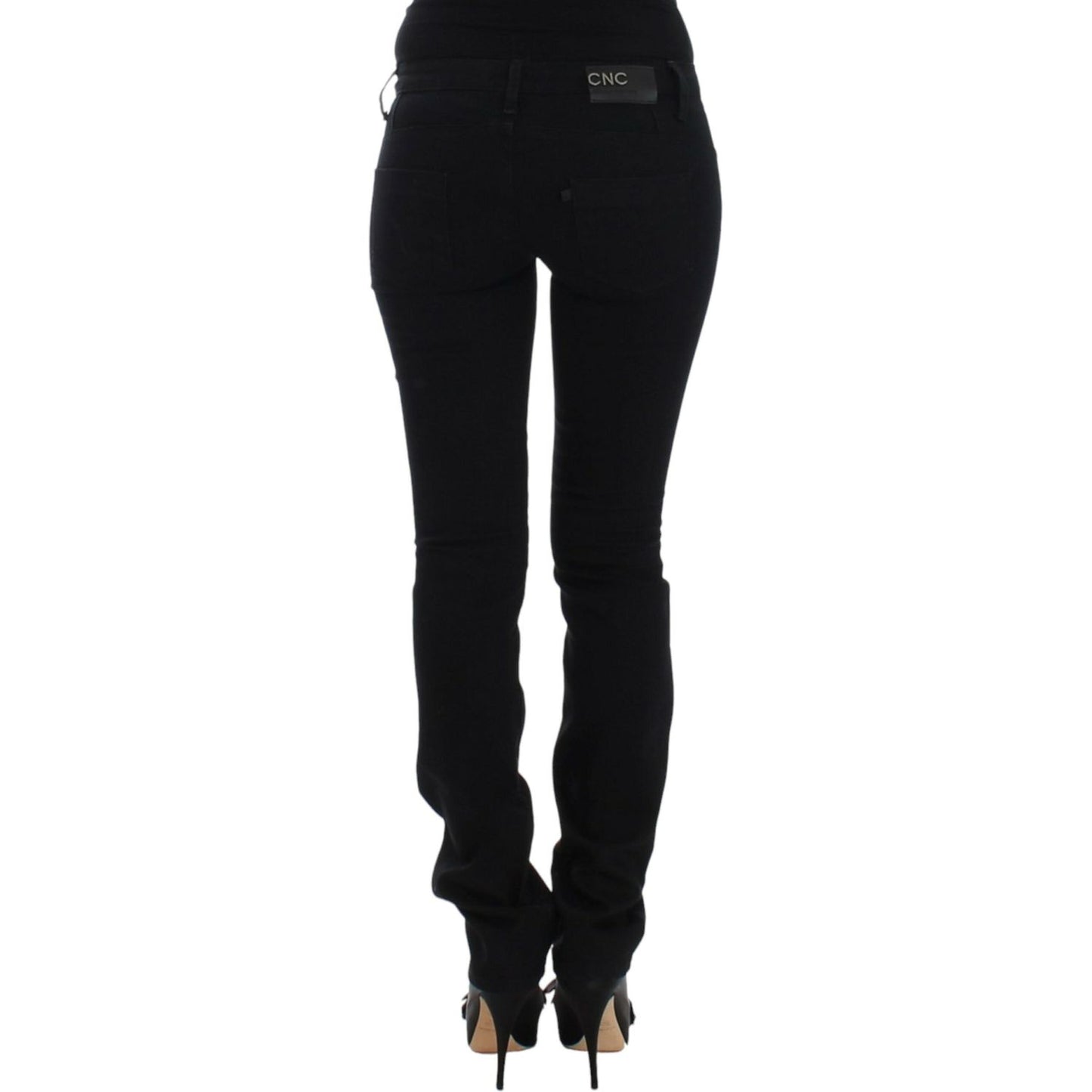 Costume National Black straight leg jeans Costume National