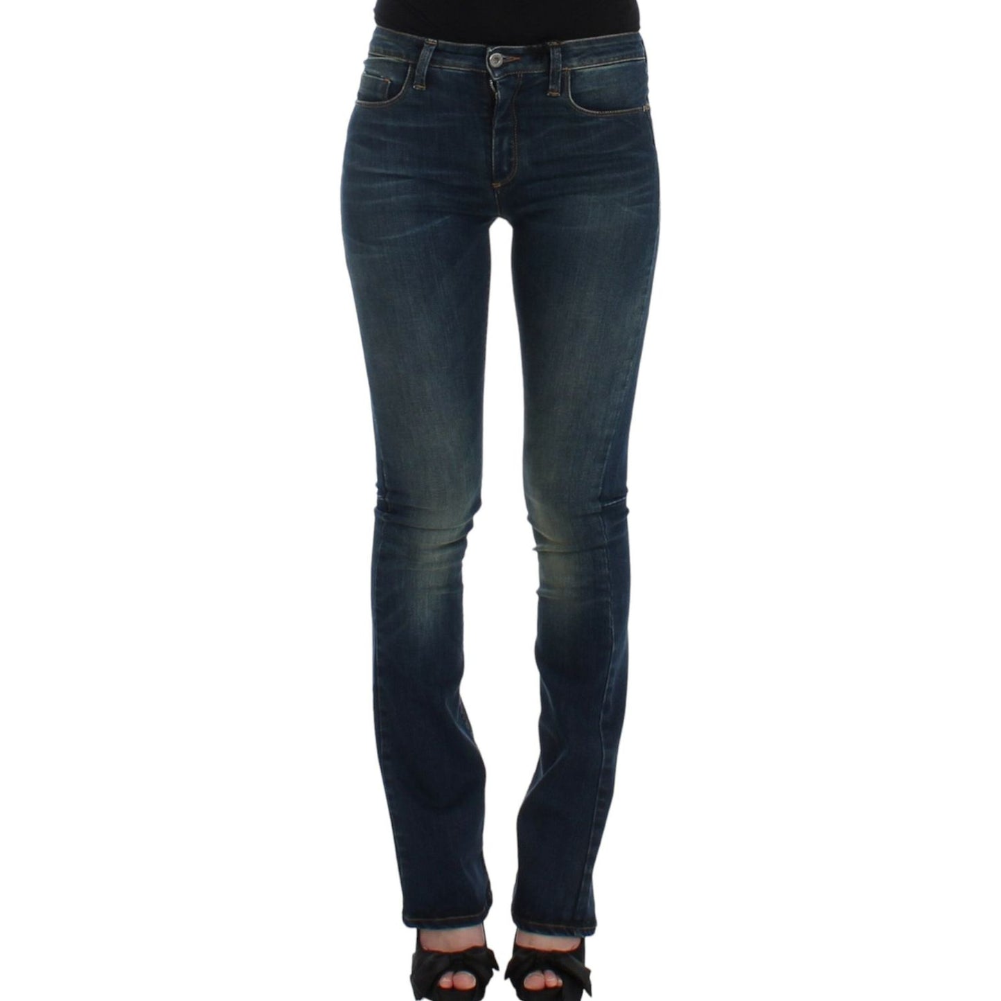 Costume National Blue straight leg jeans Costume National