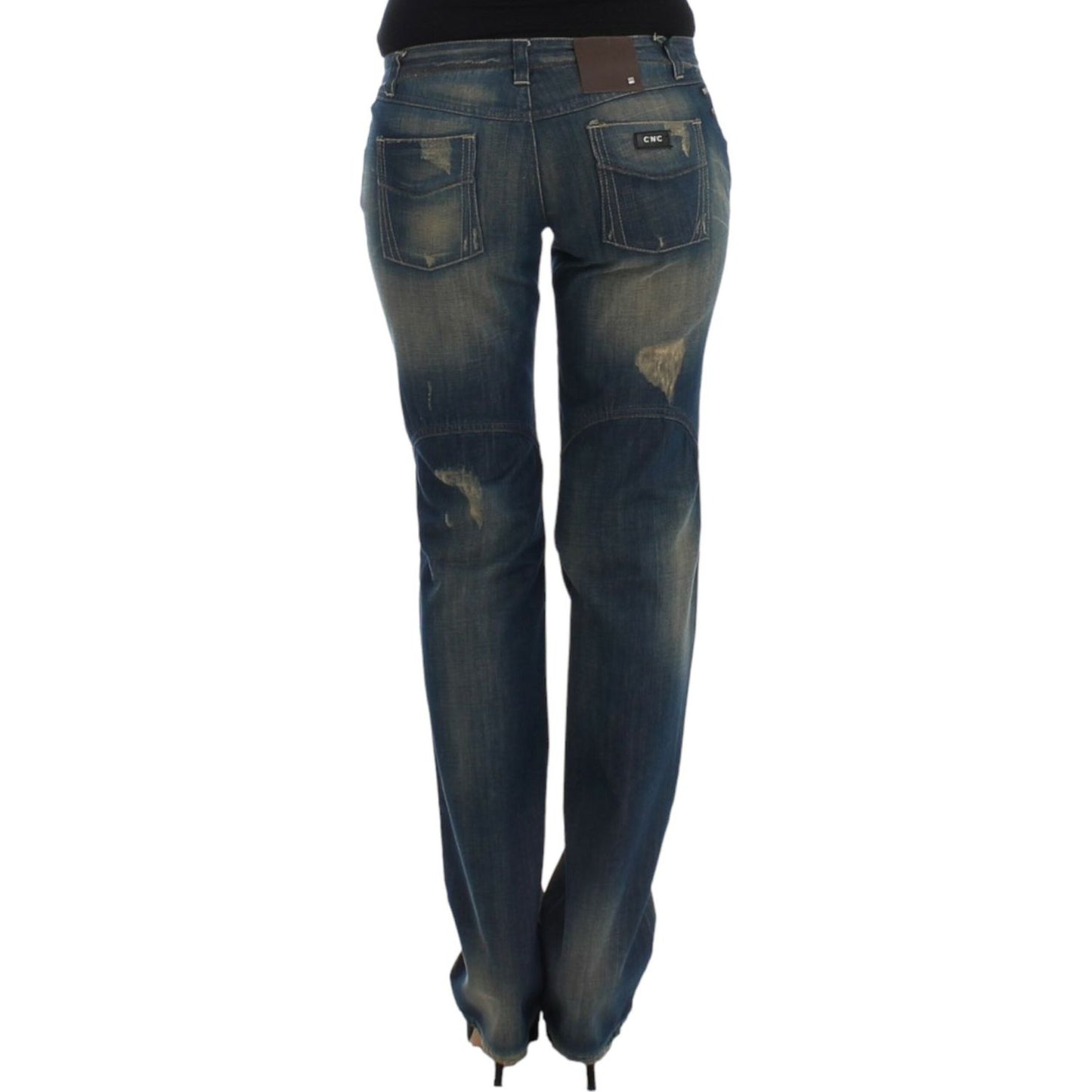 Costume National Blue straight leg jeans Costume National