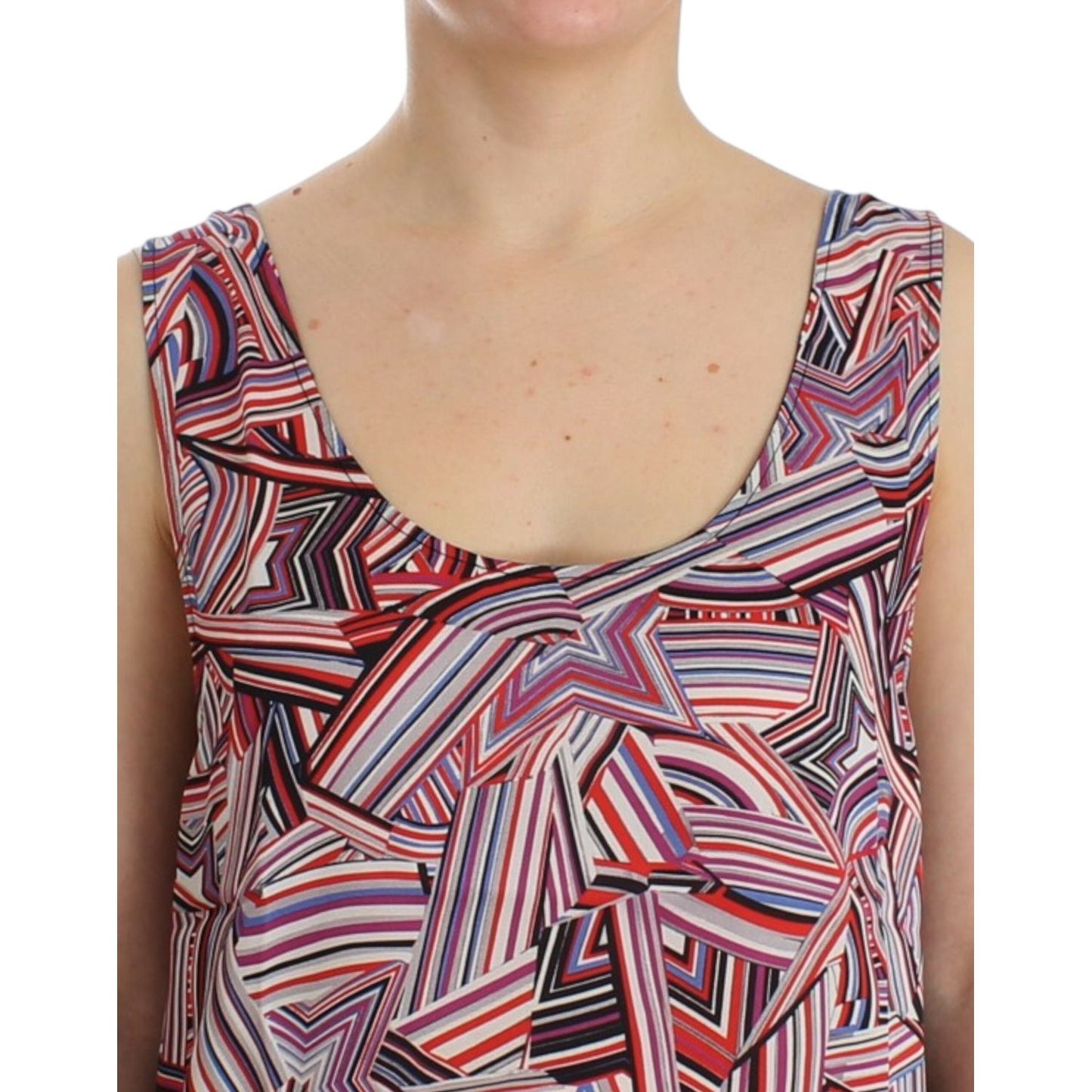 Costume National Multicolor sleeveless top Costume National