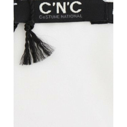 Costume National White motive print blouse Costume National