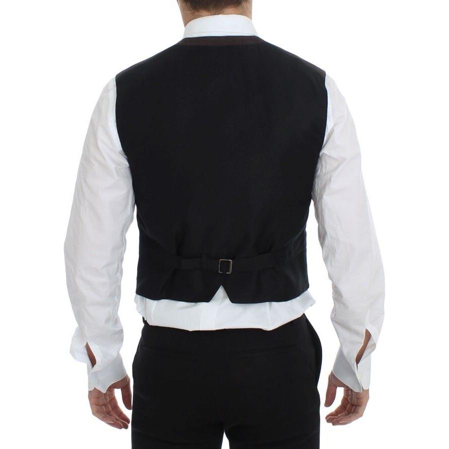 سترة أنيقة من مزيج القطن باللون البني من دولتشي آند غابانا