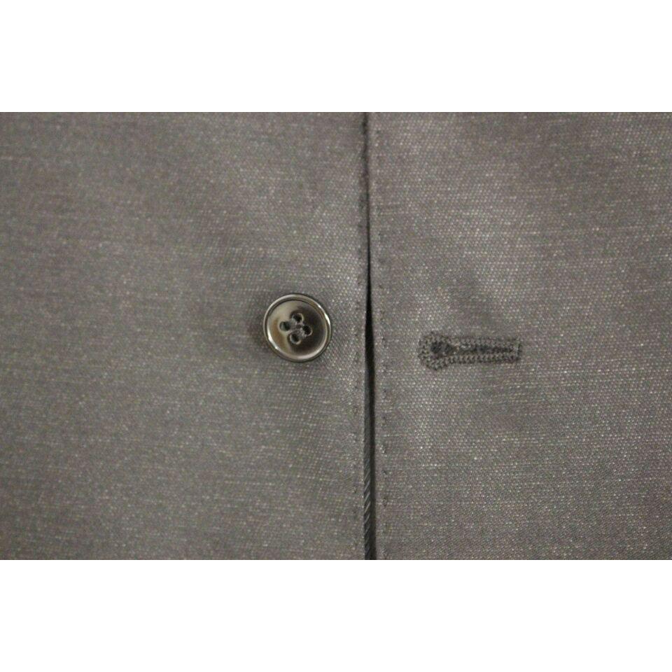 Dolce & Gabbana Gray Wool Silk Dress Vest Gilet Weste