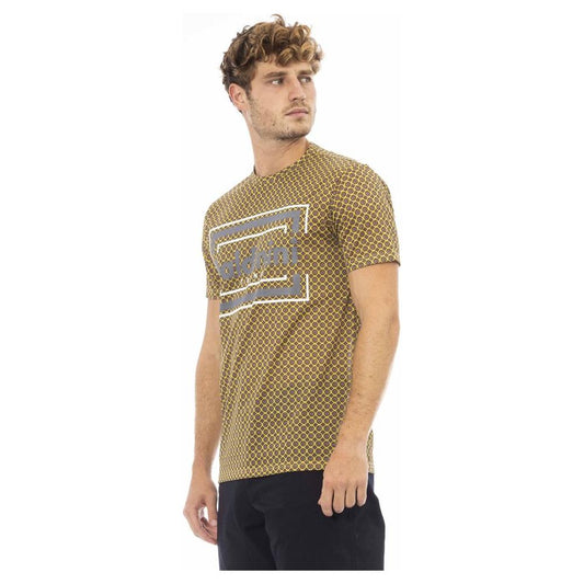 Baldinini Trend Gray Cotton Men T-Shirt Baldinini Trend