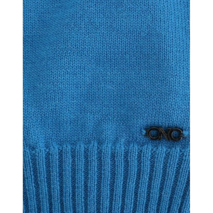 Costume National Blue scoopneck sweater Costume National