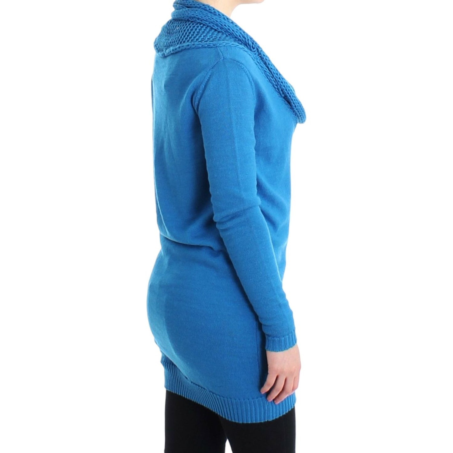 Costume National Blue scoopneck sweater Costume National