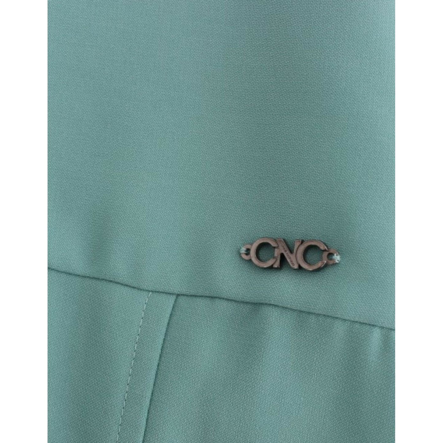 Costume National Green 3/4 sleeved sheath dress Costume National