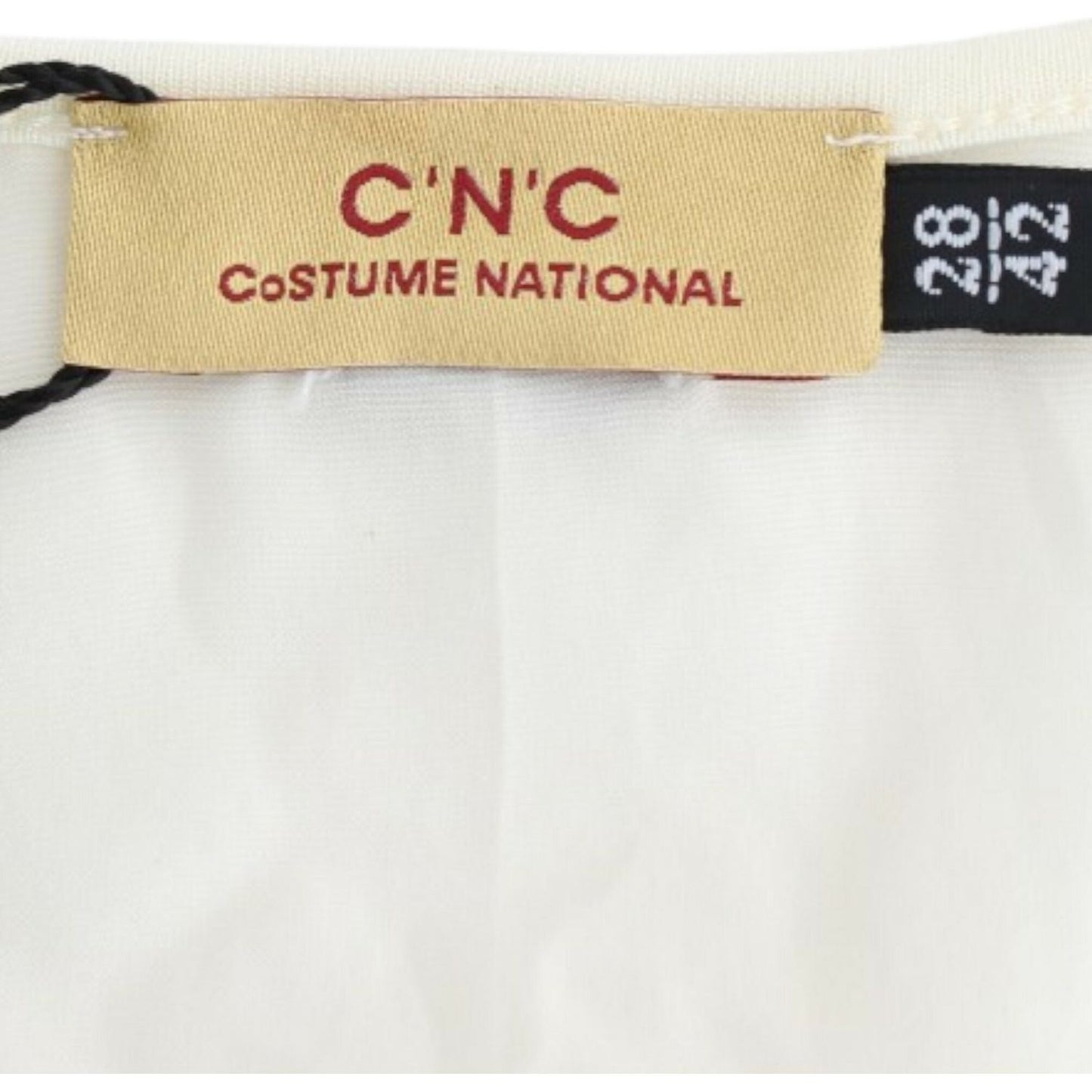 Costume National White modal tube dress Costume National