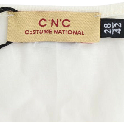 Costume National White modal tube dress Costume National