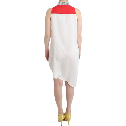Costume National White shirt assymetric hem dress Costume National