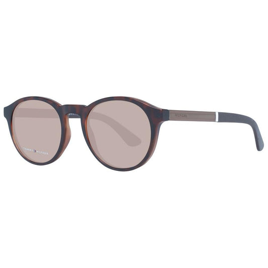 Tommy Hilfiger Brown Men Sunglasses Tommy Hilfiger