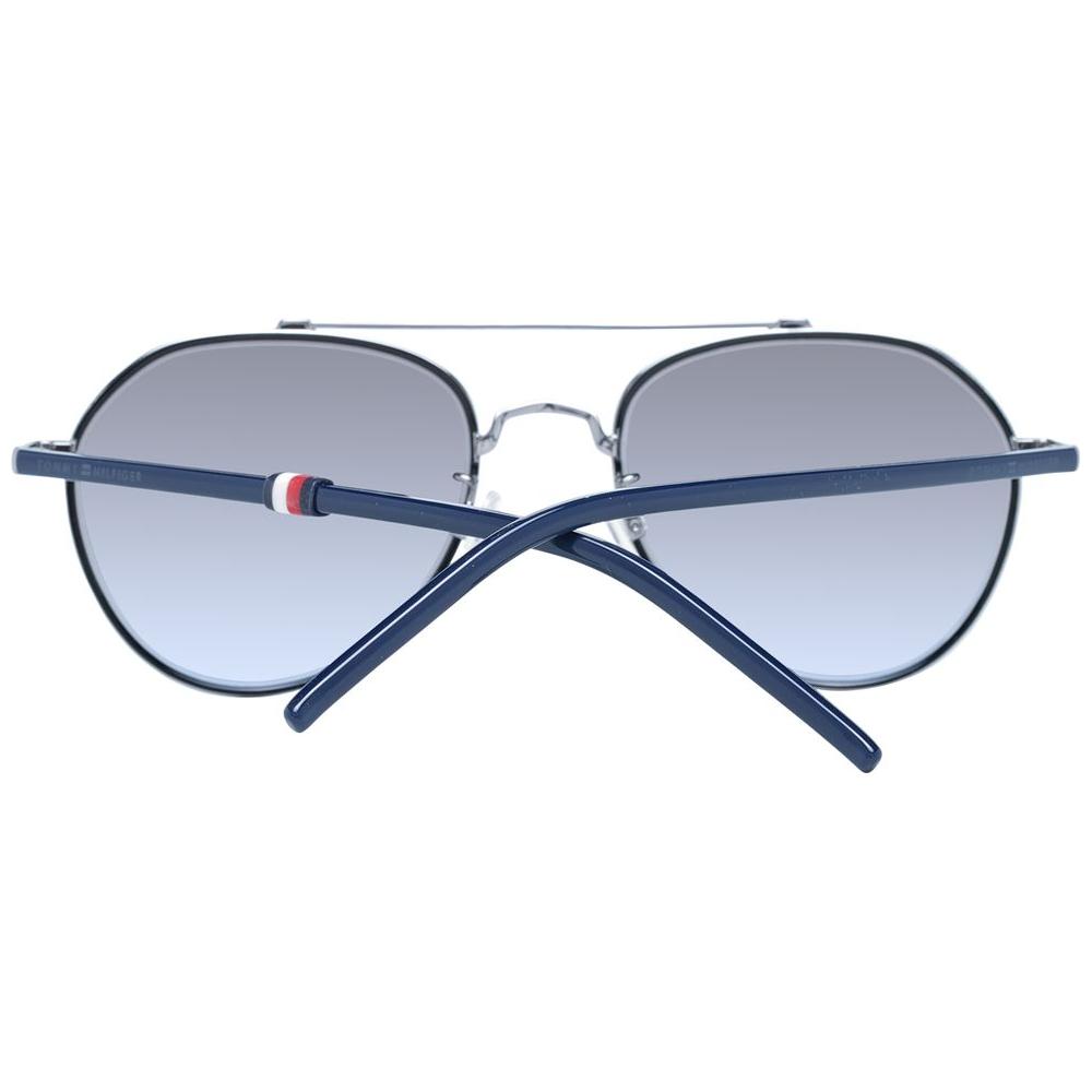 Tommy Hilfiger Silver Men Sunglasses Tommy Hilfiger