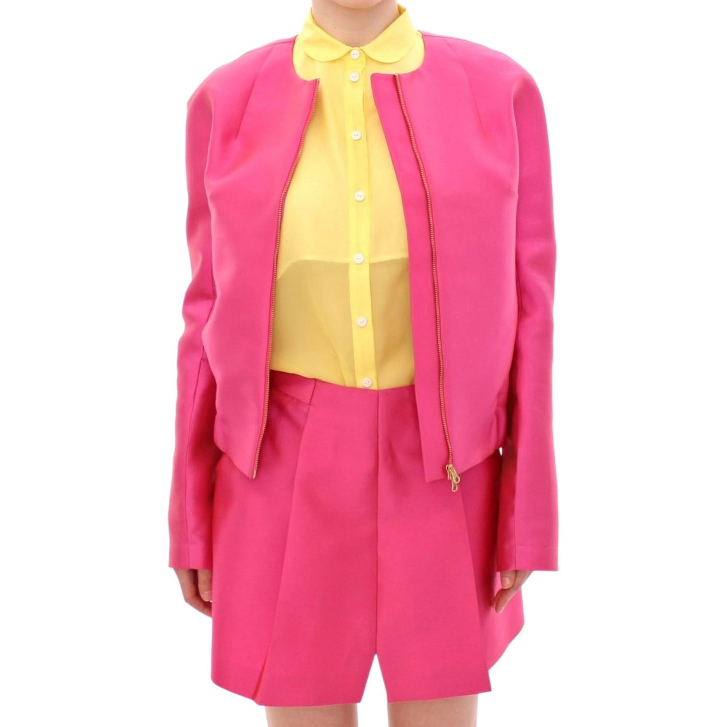CO|TE Pink silk blend jacket CO|TE