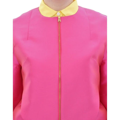 CO|TE Pink silk blend jacket CO|TE