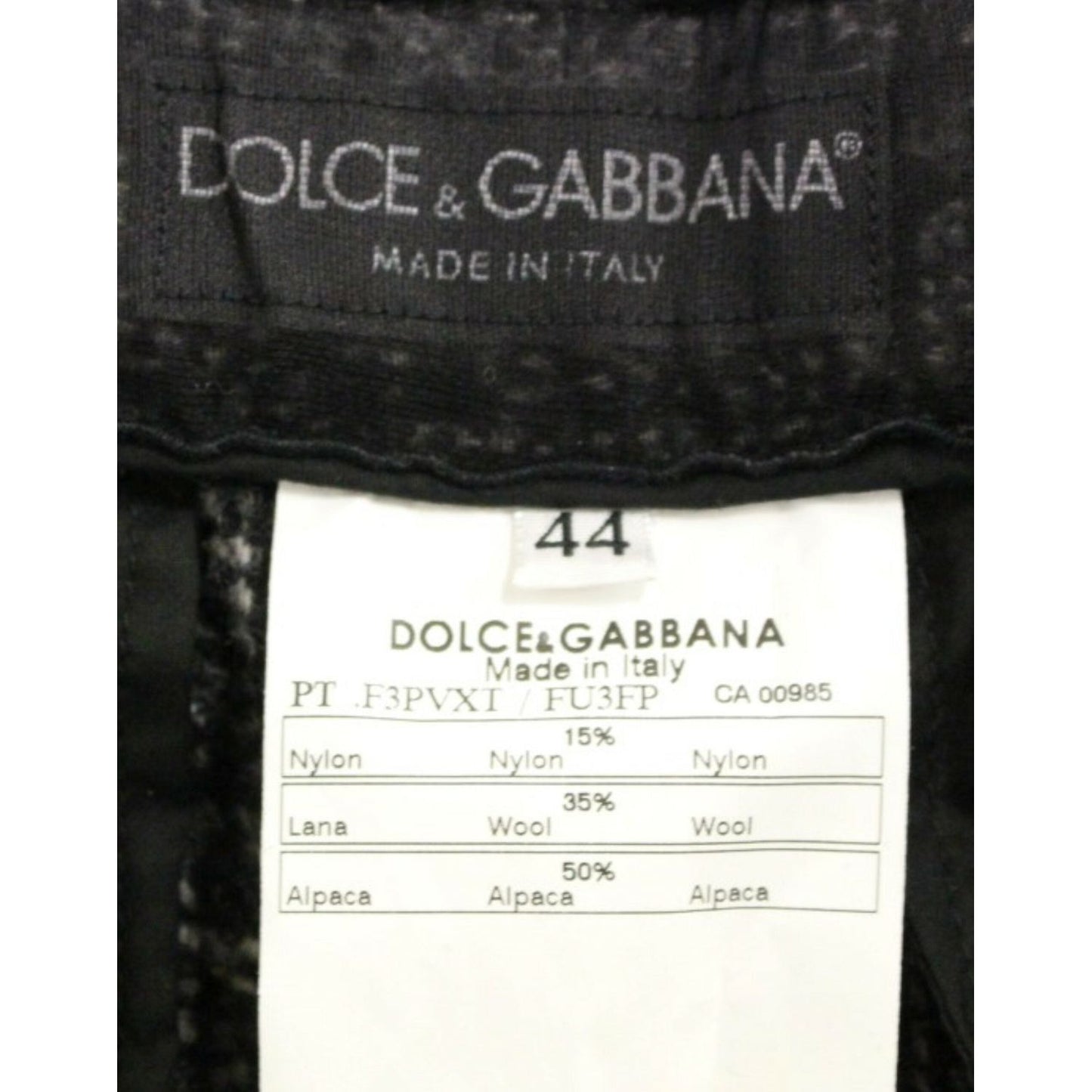 Dolce & Gabbana Gray wool shorts pants Dolce & Gabbana