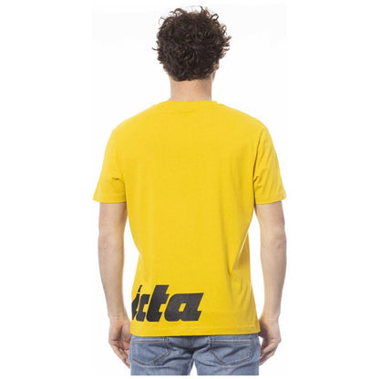 Invicta Yellow Cotton Men T-Shirt