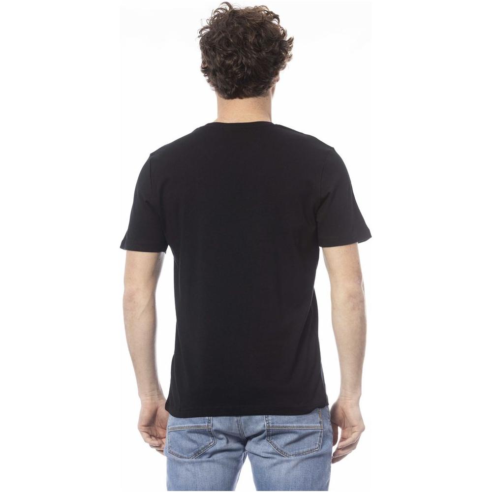 Ungaro Sport Black Cotton Men's T-Shirt Ungaro Sport