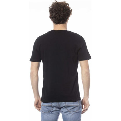 Ungaro Sport Black Cotton Men's T-Shirt Ungaro Sport