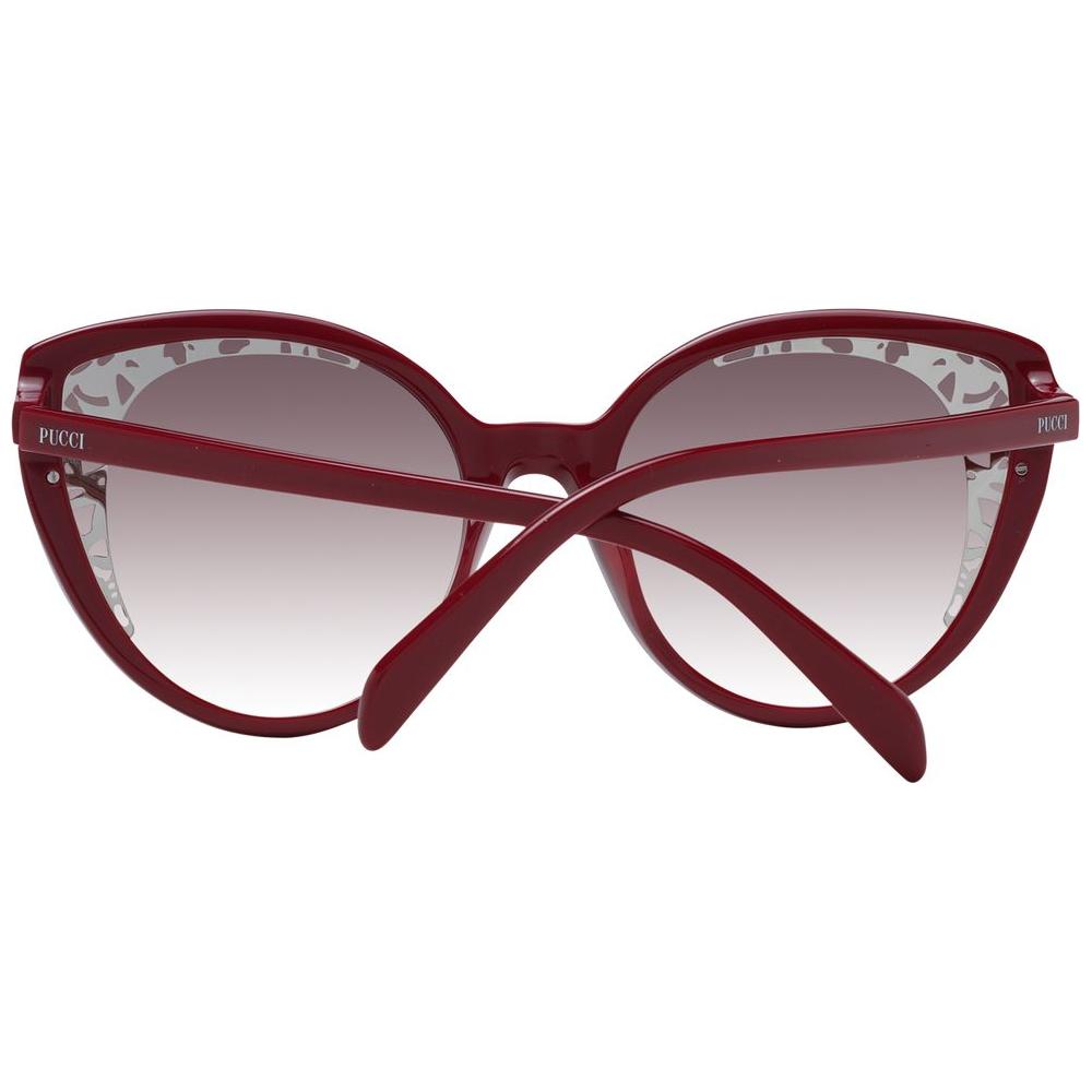 Emilio Pucci Red Women Sunglasses Emilio Pucci