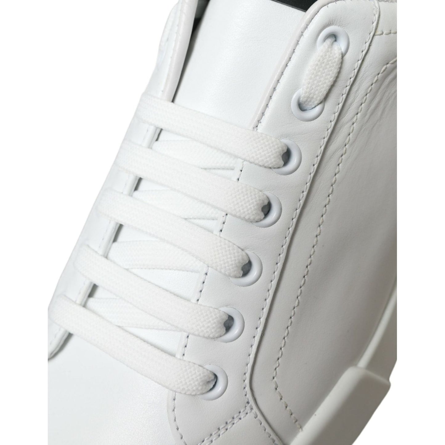 Dolce & Gabbana Elegant Portofino Calfskin Sneakers Dolce & Gabbana