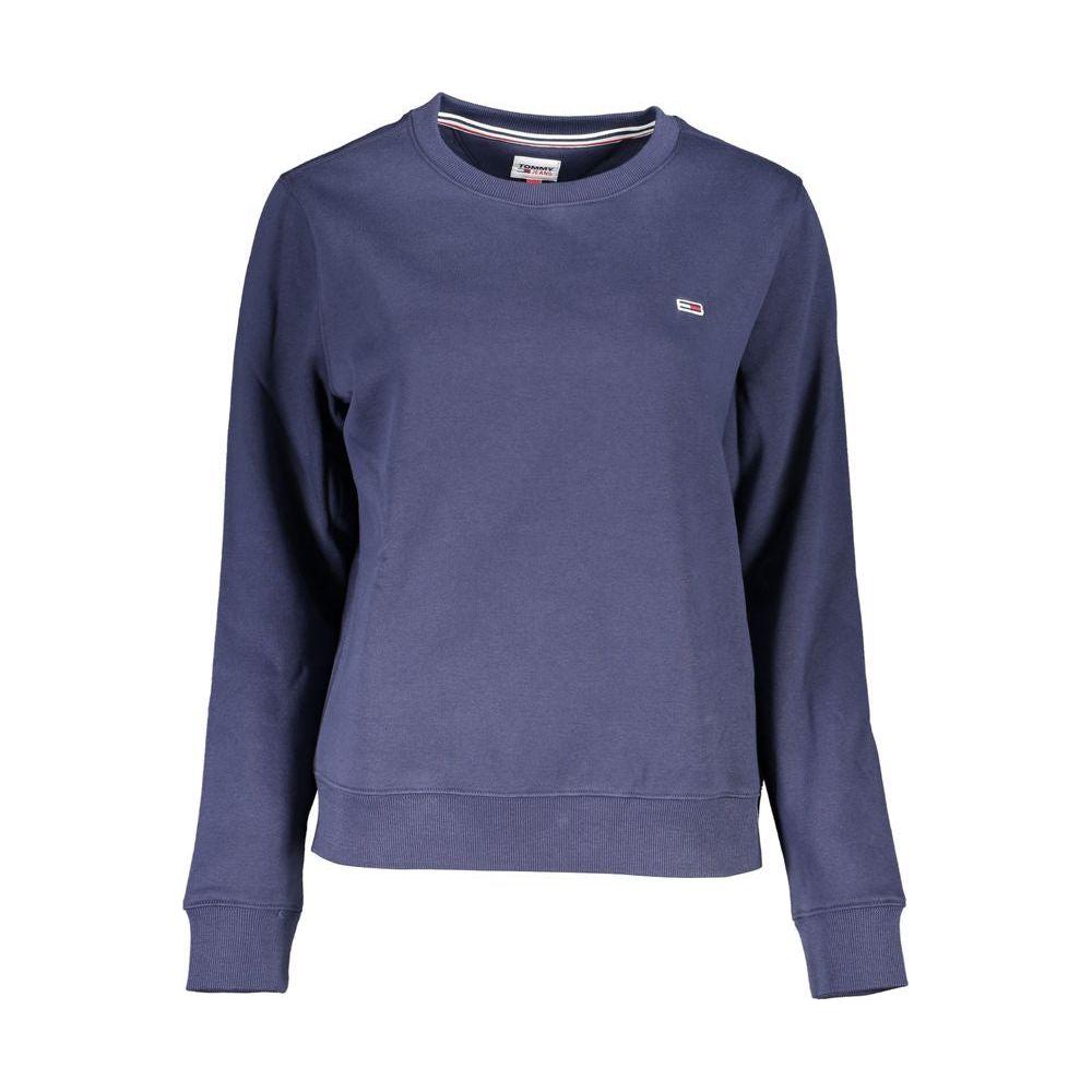 Tommy Hilfiger Blue Cotton Women Sweater Tommy Hilfiger