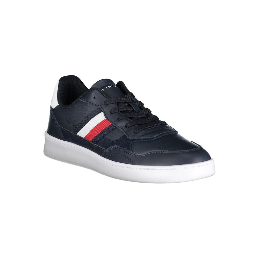 Tommy Hilfiger Blue Polyethylene Men Sneaker Tommy Hilfiger